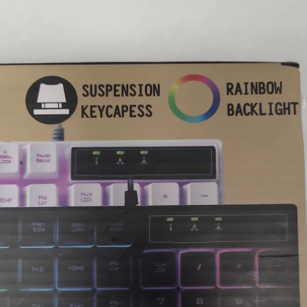 Backlit Gaming Keyboard - Black